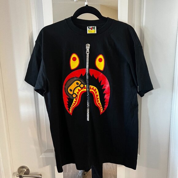 772 Bape Baby Milo Tee Size Large Color Black - Picture 2 of 5